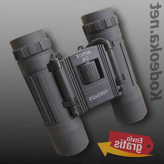 Binoculares 10x42 - Profesionales, de largo alcance y potentes. Ideal para  adultos para la caza, astronomía, observación de aves, camping. Incluye  maleta, correa, gamuza. (negro)